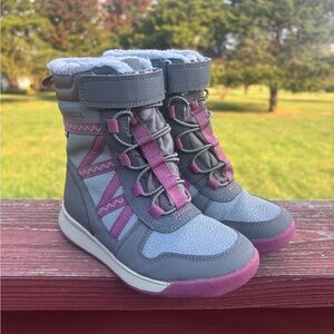 Merrell Kids' Gray and Pink Boots